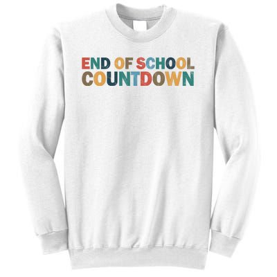 End Of School Countdown Summer Vibe Sweatshirt