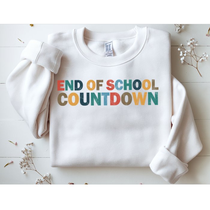 End Of School Countdown Summer Vibe Sweatshirt