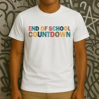 End Of School Countdown Summer Vibe T-Shirt