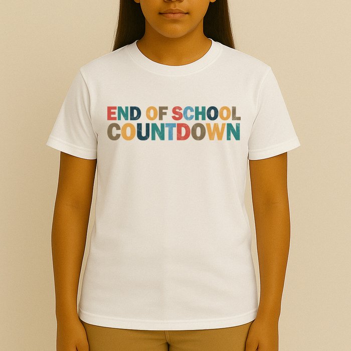 End Of School Countdown Summer Vibe T-Shirt