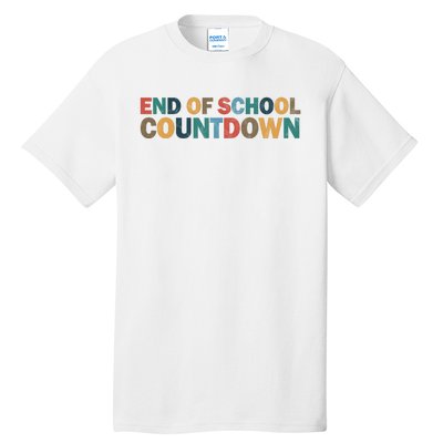 End Of School Countdown Summer Vibe Tall T-Shirt