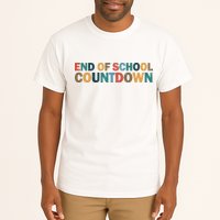 End Of School Countdown Summer Vibe Tall T-Shirt