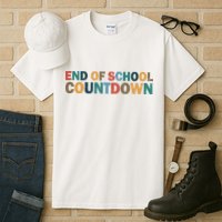 End Of School Countdown Summer Vibe Tall T-Shirt
