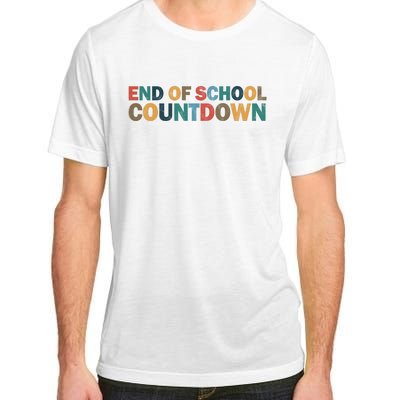 End Of School Countdown Summer Vibe Adult ChromaSoft Performance T-Shirt