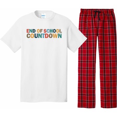 End Of School Countdown Summer Vibe Pajama Set