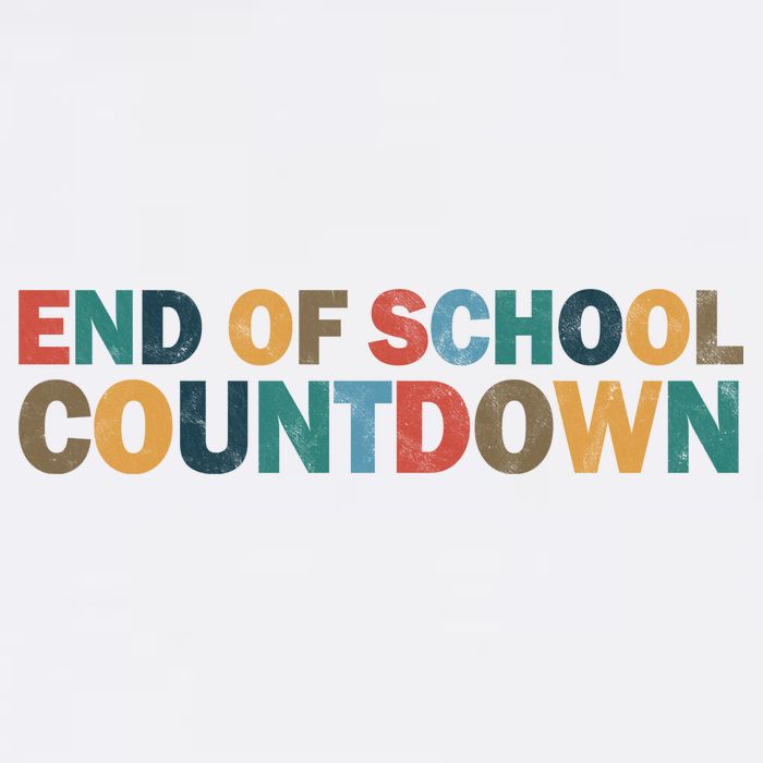 End Of School Countdown Summer Vibe Flatbill Hat