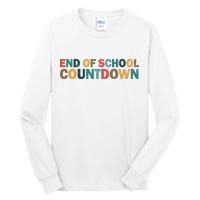 End Of School Countdown Summer Vibe Tall Long Sleeve T-Shirt