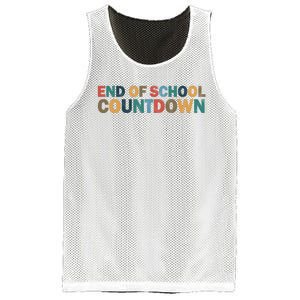 End Of School Countdown Summer Vibe Mesh Reversible Basketball Jersey Tank