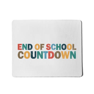 End Of School Countdown Summer Vibe Mousepad