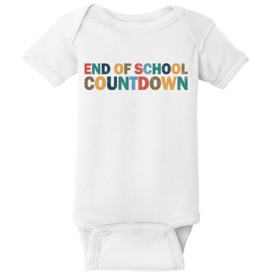 End Of School Countdown Summer Vibe Baby Bodysuit
