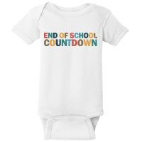 End Of School Countdown Summer Vibe Baby Bodysuit