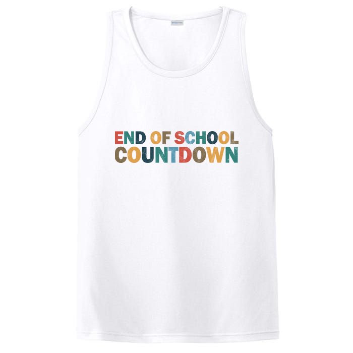 End Of School Countdown Summer Vibe PosiCharge Competitor Tank