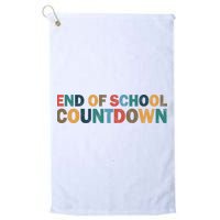 End Of School Countdown Summer Vibe Golf Towel