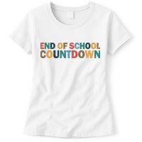 End Of School Countdown Summer Vibe Womens T-Shirt
