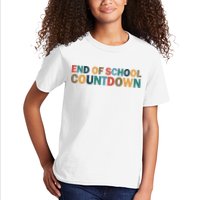 End Of School Countdown Summer Vibe Kids T-Shirt