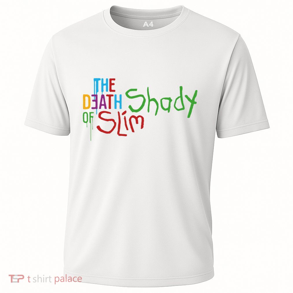 Em Of Slim Retro Colorful Death Shady Performance Shirt