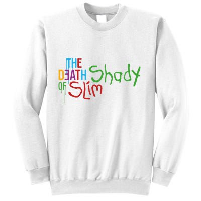 Em Of Slim Retro Colorful Death Shady Sweatshirt