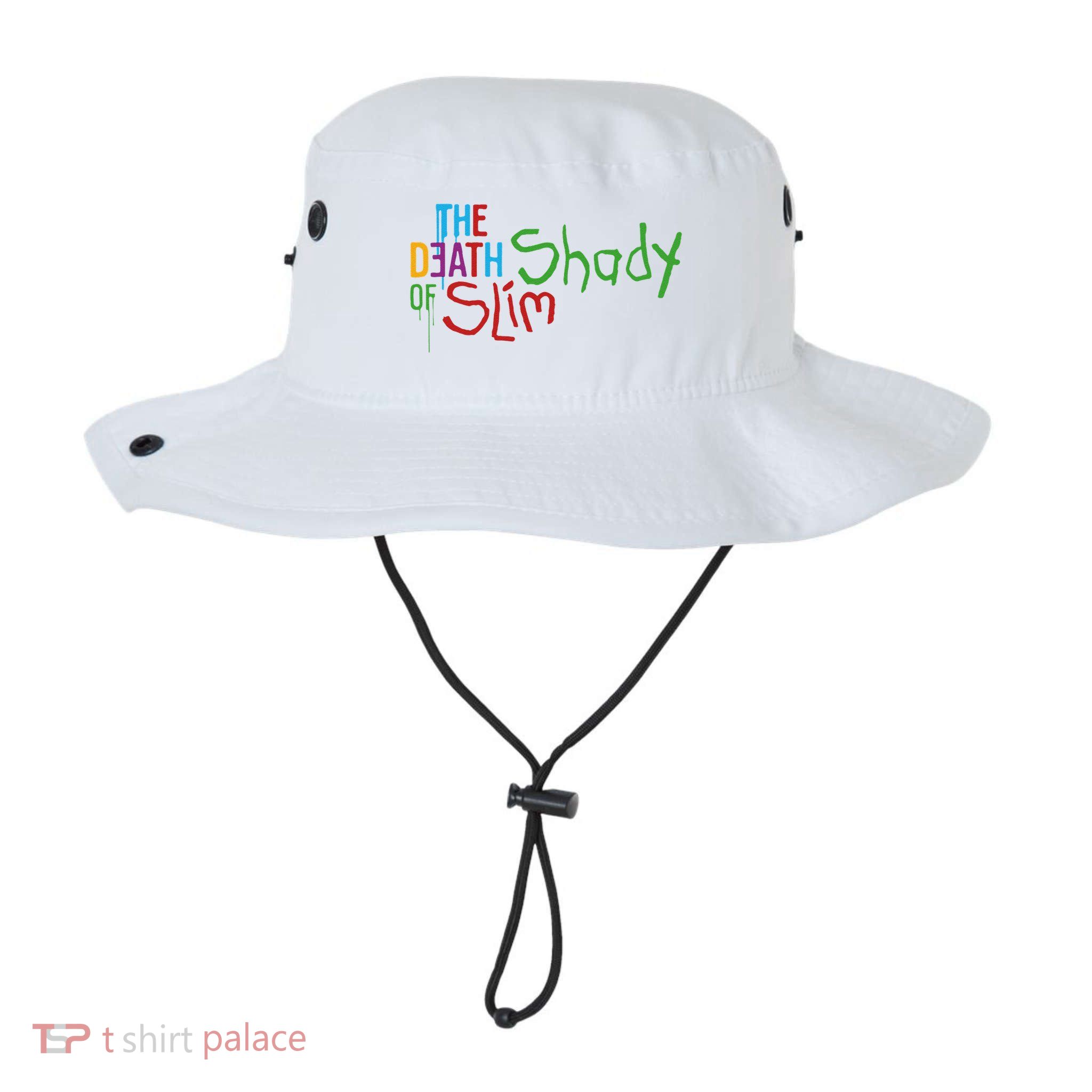 Em Of Slim Retro Colorful Death Shady Bucket Hat