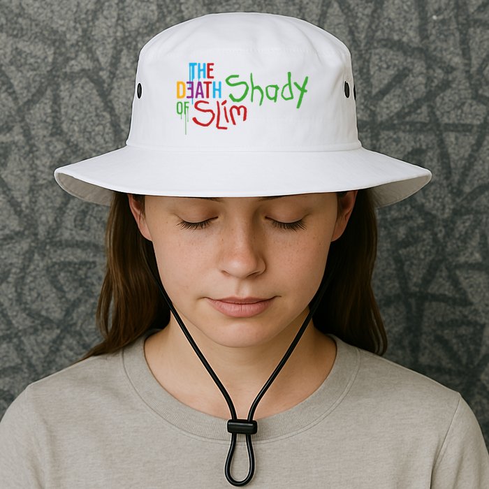 Em Of Slim Retro Colorful Death Shady Bucket Hat