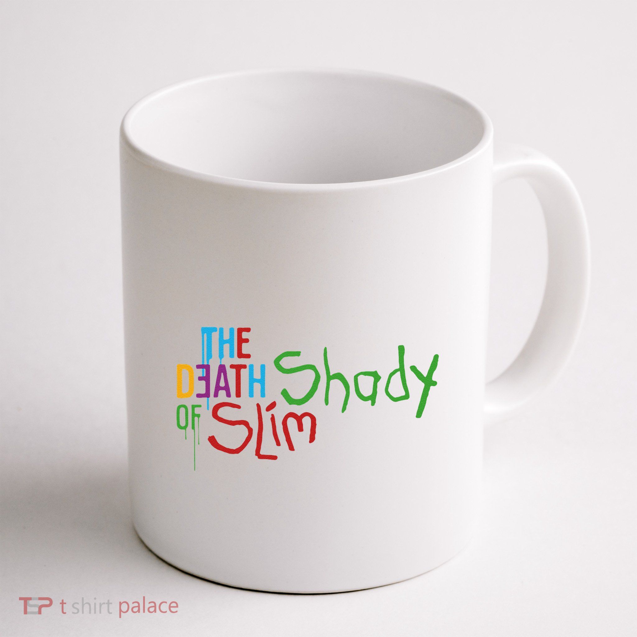 Em Of Slim Retro Colorful Death Shady Mug
