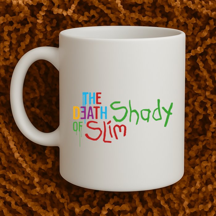 Em Of Slim Retro Colorful Death Shady Mug