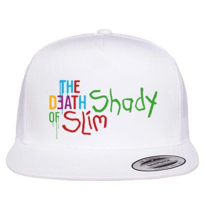 Em Of Slim Retro Colorful Death Shady Flatbill Hat