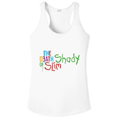 Em Of Slim Retro Colorful Death Shady Ladies PosiCharge Competitor Racerback Tank