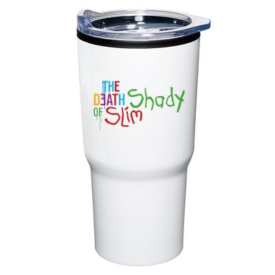 Em Of Slim Retro Colorful Death Shady Tumbler
