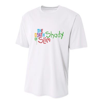 Em Of Slim Retro Colorful Death Shady Youth Performance Sprint T-Shirt