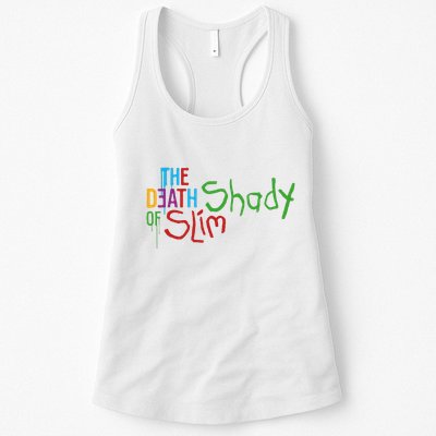 Em Of Slim Retro Colorful Death Shady Womens Tank Top