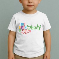 Em Of Slim Retro Colorful Death Shady Toddler T-Shirt