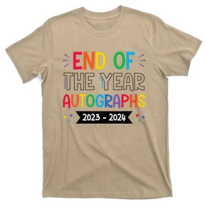 End Of The Year Autographs 20232024 Last Day Of School T-Shirt