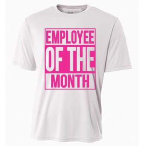 Employee Of The Month Reward Gift For Best Worker Cooling Performance Crew T-Shirt