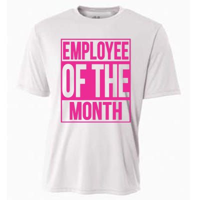 Employee Of The Month Reward Gift For Best Worker Cooling Performance Crew T-Shirt