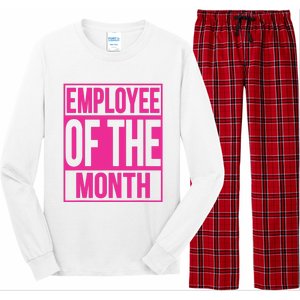 Employee Of The Month Reward Gift For Best Worker Long Sleeve Pajama Set