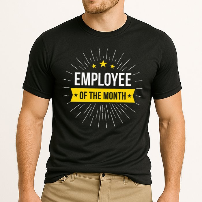 Employee Of The Month Cooling Performance Crew T-Shirt