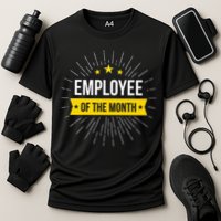 Employee Of The Month Cooling Performance Crew T-Shirt