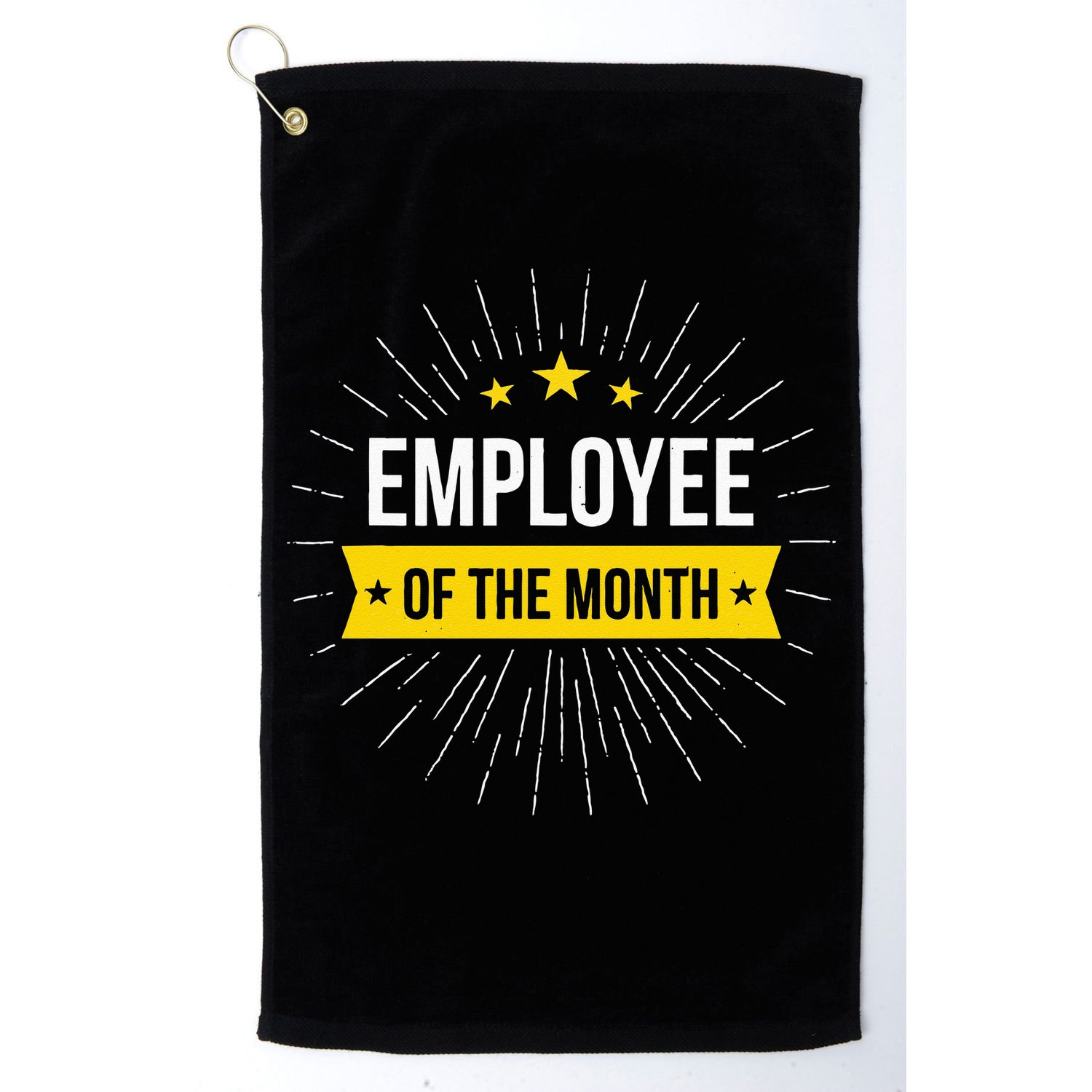Employee Of The Month Golf Towel
