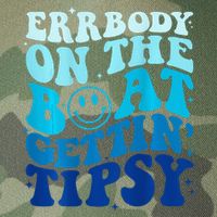 Errbody On The Boat Gettin Tipsy Retro Summer Waving Legacy Tie Dye Trucker Hat