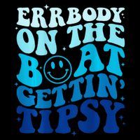Errbody On The Boat Gettin Tipsy Retro Summer Waving PosiCharge Competitor Tank