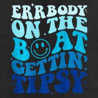 Errbody On The Boat Gettin Tipsy Retro Summer Waving Microfiber Hand Towel