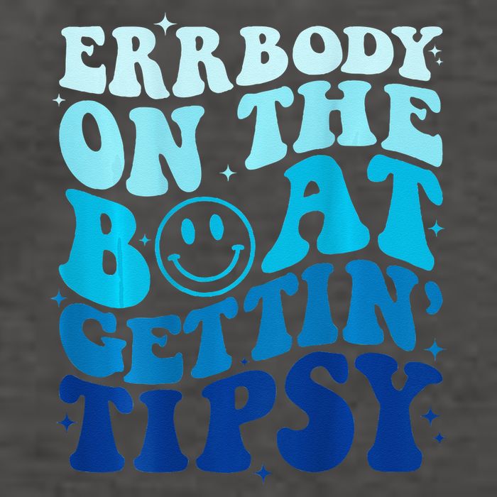 Errbody On The Boat Gettin Tipsy Retro Summer Waving Vector Backpack
