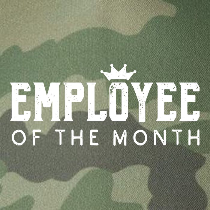 Employee Of The Month Top Best Worker Legacy Tie Dye Trucker Hat
