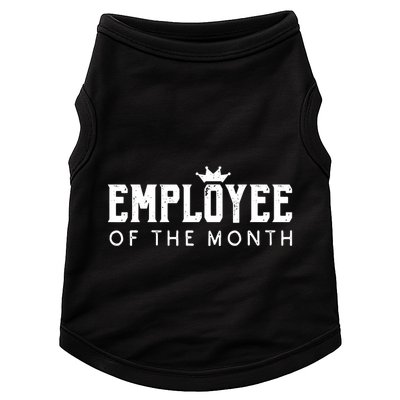 Employee Of The Month Top Best Worker Doggie Tank