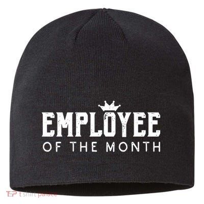 Employee Of The Month Top Best Worker Sustainable Beanie