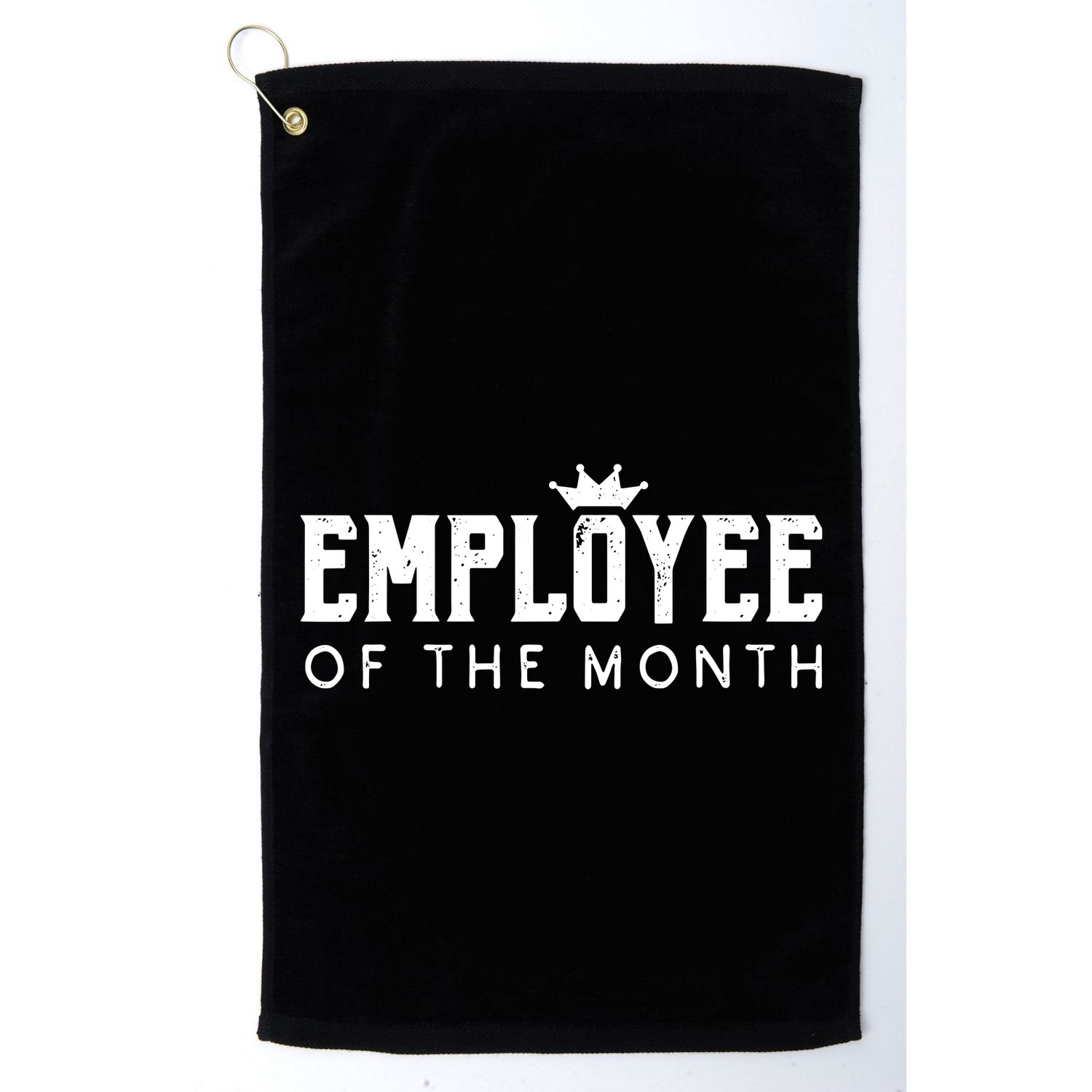 Employee Of The Month Top Best Worker Golf Towel