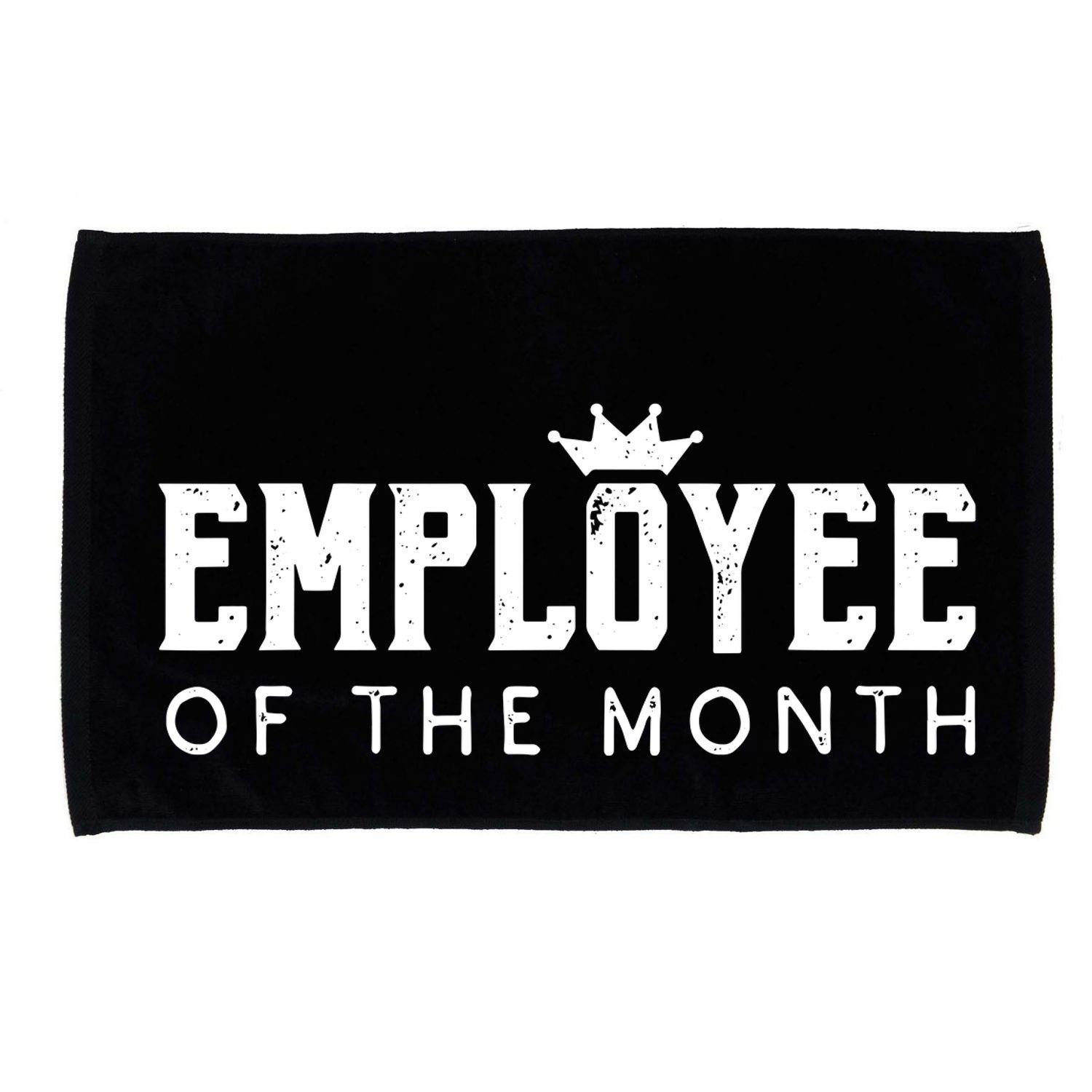 Employee Of The Month Top Best Worker Microfiber Hand Towel