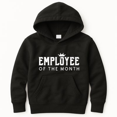 Employee Of The Month Top Best Worker Kids Hoodie
