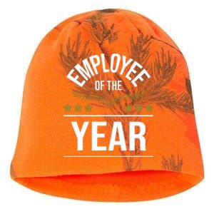 Employee Of The Year Boss Staff Employee Appreciation Kati - Camo Knit Beanie