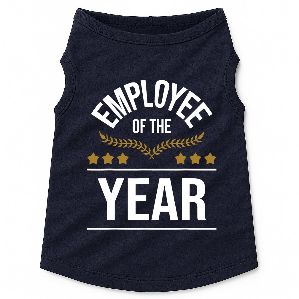 Employee Of The Year Boss Staff Employee Appreciation Doggie Tank
